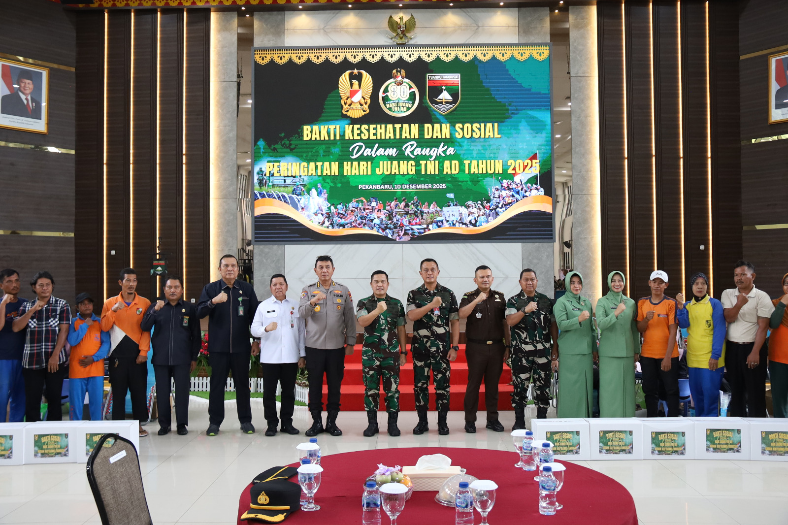 Kodam XIX/Tuanku Tambusai Gelar Bakti Kesehatan dan Sosial dalam Rangka ...